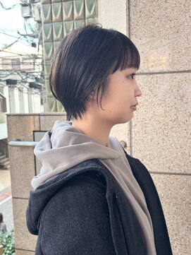 レイヤーショート/大人ショート/耳掛けショート