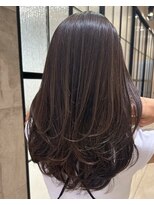 グランド(GRAND)&nbsp;ロングヘア30代40代ストレートレイヤー前髪なし表参道【平島】