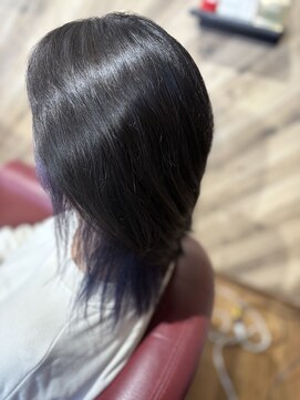 ルネッサンスヘアー ラファエロ(RAFFAELLO) インナーブリーチ+オンカラーパープル