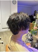 縦落ちツイストスパイラルパーマ