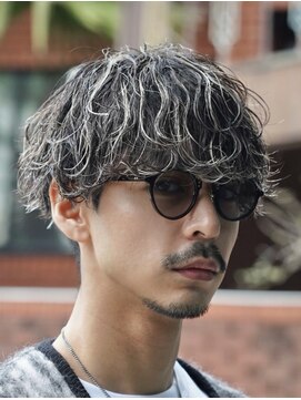 フィフス トウキョウ (fifth TOKYO) メンズハイライトカラーパーマツイストスパイラルルーズパーマ