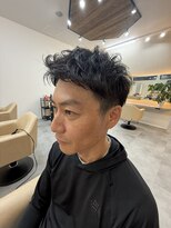 バーチミシマ(BIRCH mishima) メンズショート似合わせパーマ/圧倒的技術のメンズパーマ