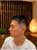 スパイキーフェードカット