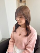 リング(ring)&nbsp;透明感ブラウン×顔まわりレイヤー
