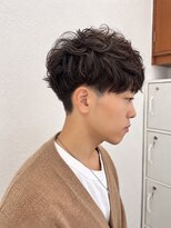 フォイルヘアー(Foil.hair)&nbsp;無造作な動きがかっこいいメンズパーマ　下関メンズパーマ