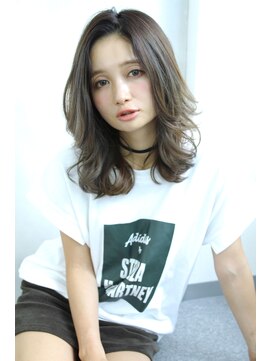 ブラン 梅田(Blanc) 【Blanc】3Dグレージュ×ミディアム