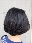 ふんわりボブスタイル
