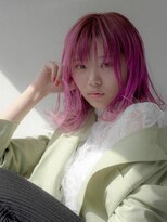 ヘアメイク エイト キリシマ(hair make No.8 kirishima)&nbsp;《hair make No.8・中村》オレンジ×ピンク