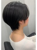 黒髪×艶【ハンサムショート】２０代、30代、４０代ショート