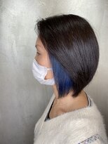 アンダーバーホワイトモデ 河内長野(_WHITE mode)&nbsp;☆ イヤリングデニムブルーカラー