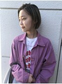 【stylist 中村】ラインボブ