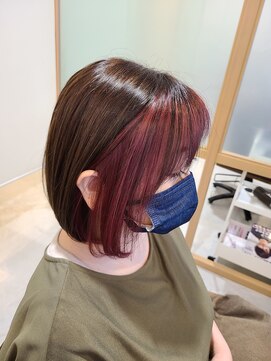 ケースタイルシェノン(K-STYLE CHAINON) ピンクフレーミングボブ