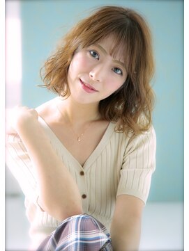 ロンドジェネルーズ 柏(Lond generous) 【斉藤 航人】20代30代女性に大人気のことりベージュボブ☆