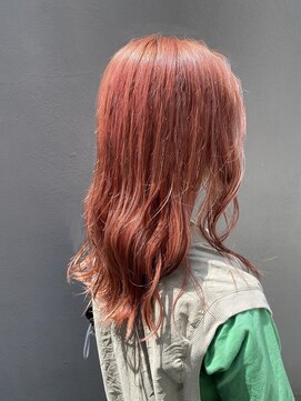 シアン(CYAN) 【CYAN】#10代#20代#ダブルカラー#ピンクカラー#オレンジカラー