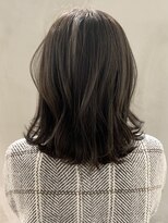 オリンテ バイ レシッド 表参道(orente by rcid)&nbsp;顔周りレイヤーボブワンカール髪質改善グレージュグレーベージュ