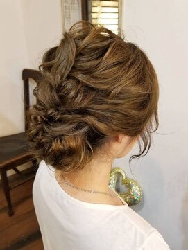 リント(lint) 結婚式ヘアセット