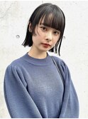姫カット×ボブ