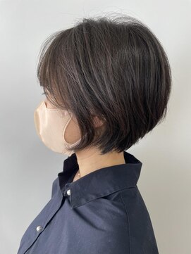 ハートボックス 四谷店(Heart box) 手入れのしやすさ抜群ショートボブ