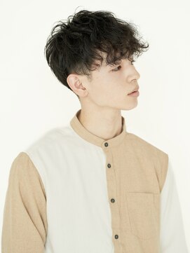 オンク 新宿(onk) 黒髪/グレーベージュ/レイヤーロング/前髪パーマ[新宿駅]