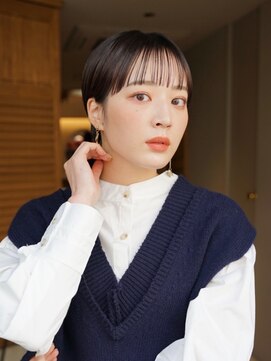 ヤイエ(yiye) ショートボブ/丸みショート /ハンサムショート/マッシュショート