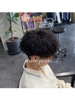 クロー(CROW)&nbsp;カット×波巻きパーマ