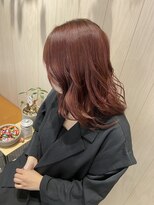 ブラウンレッドカラー