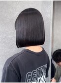 ◇ボブ 縮毛矯正 顔周りカット 表参道 髪質改善