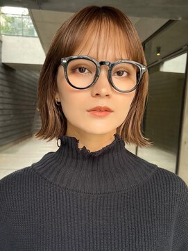 ガーデンヨコハマ(GARDEN YOKOHAMA) 切りっぱなしボブタッセルボブ小顔カットダブルカラーワンレン