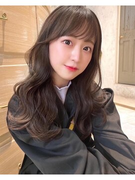 プアメリア 名古屋(Puamelia) 縮毛矯正髪質改善切りっぱなしレイヤーイヤリングカラー白髪染め