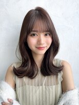 アフロート ルヴア(AFLOAT RUVUA)&nbsp;小顔似合わせカットフェミニンロングレイヤーラテカラー