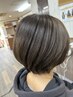 【シニア割引】白髪根元染めのみ（ブロー込）　￥3,850