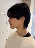 2wayバングができるメンズヘア