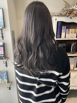 ヘアーデザイン シュシュ(hair design Chou Chou by Yone) 透け感カラー/グレージュ/アッシュ/暗髪/