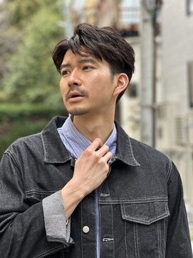 ロンドアベニール 北千住(Lond avenir) スパイキーショートニュアンスパーマスペインカールメンズ北千住