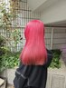 （有賀限定）カット+ケアブリーチダブルカラー+コタTr210分