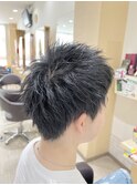 メンズスパイキーショート