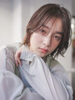 シエン 恵比寿(CIEN)&nbsp;くびれボブヘア/透明感グレージュ/ブリーチなしカラー/恵比寿