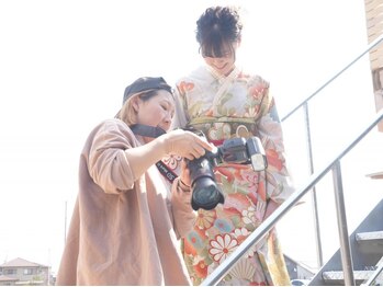 ヘアーメイク ビロー 丸亀店(Hair Make Billow)の写真/特別な日はとびっきり可愛いあなたをプロデュース！大切な日を華やかに演出します♪お出かけ前にも便利☆