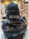 表参道/栗原/コテ巻き風デジタルパーマロングヘアカタログ/６
