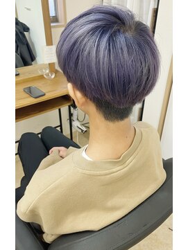 エスト(est) ブルーラベンダー　×　メンズマッシュ