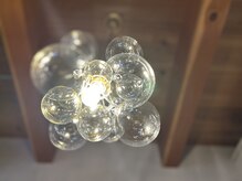 カポノ(KAPONO)の雰囲気（お気に入りのペンダントライト☆）