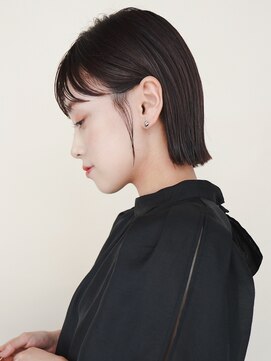 エルマノ 仙川(L mano) 〈s35〉大人ショートハイライト髪質改善キッズカット前髪30代40