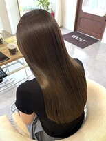 アニー(annie)&nbsp;超高濃度水素縮毛矯正/ストレートロング/30代40代50代/艶髪/美髪