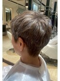 20代30代40代大人ハンサムツーブロックシルバーアッシュ（10）