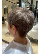 ウィル 都島店(WiLL) 20代30代40代大人ハンサムツーブロックシルバーアッシュ(10)