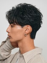 フィフス トウキョウ (fifth TOKYO)&nbsp;渋谷ニュアンスパーマメンズカットフェザーパーマセンターパート