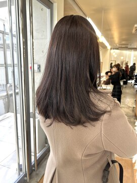 ノンジアミンカラーココアベージュグレーブラウン透明感カラー