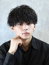 エース(ACES)&nbsp;緩めツイスパ無造作刈り上げマッシュパーマ