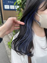 アクト 原宿(ACT)&nbsp;ブルーインナーカラー/ネイビーブルー/ブルーラベンダー