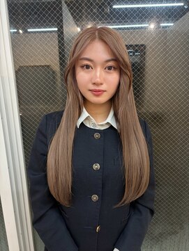 ラニヘアサロン(lani hair salon) ミルクティーグレージュ/ハイトーン/ケアブリーチ